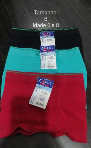 Cuecas box- Apenas RETIRADA 
