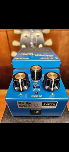 Pedal Boss blues Driver Wazacraft made in Japan