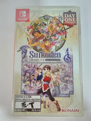 Suikoden I e II HD Remaster. Day One Edition.