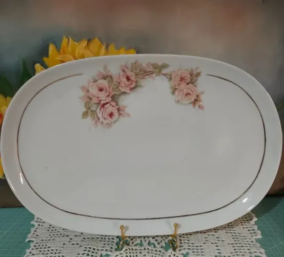 Travessa em porcelana