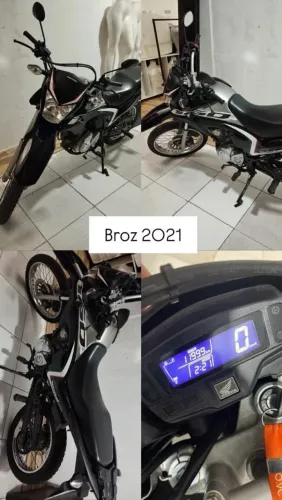 Moto Broz bem conservada! Toda em dias