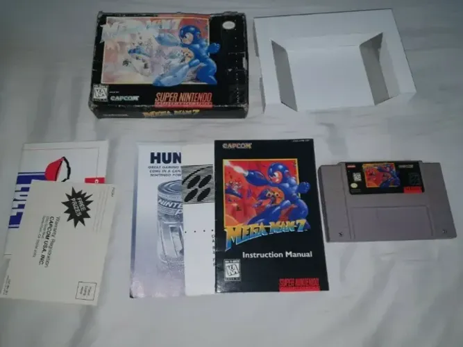 Megaman 7 Original Americana Super Nintendo Snes