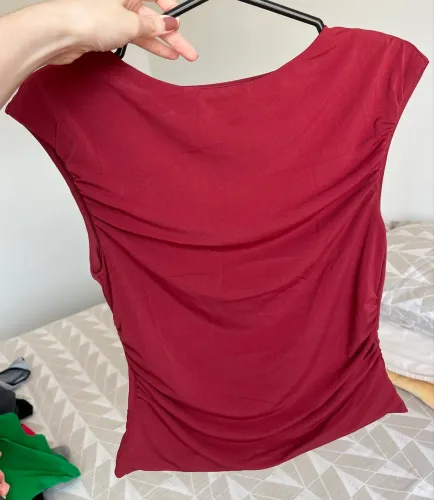 Blusa Drappeada H&M 