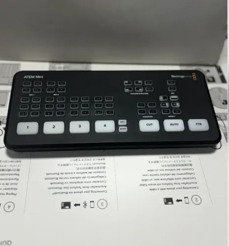 Mesa De Corte Atem Mini Blackmagic Switcher Hdmi