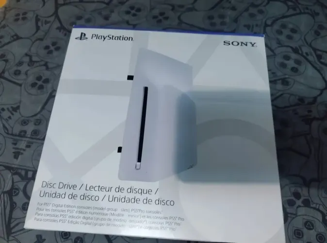 Leitor de disco ps5