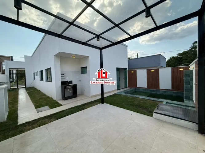 !Casa Térrea Vivenda das Marinas com 3 suítes espaço gourmet e piscina Ponta Negra!
