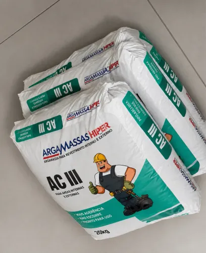Argamassa ACIII - 3 sacos com 20kg