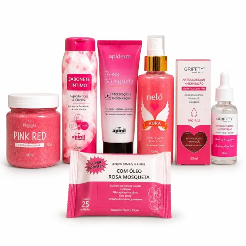 Kit Skin Care Completo Rosa mosqueta 