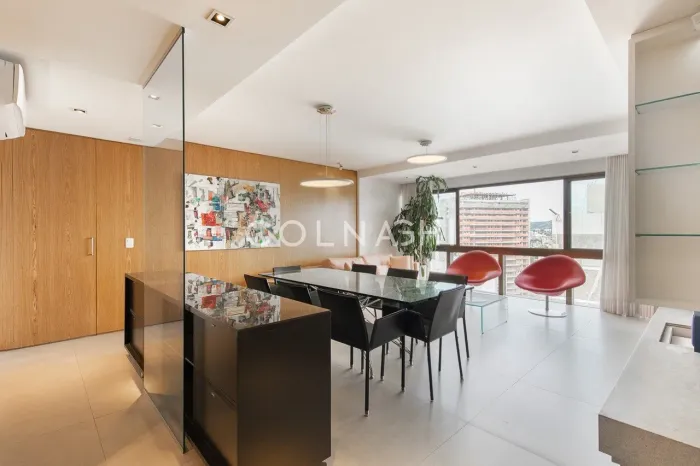 Integração de ambientes e vista aberta