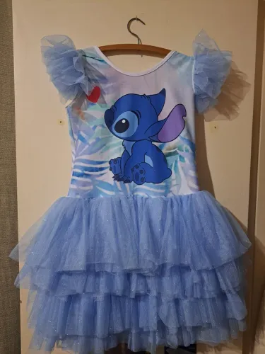 Vestido Stitch infantil 