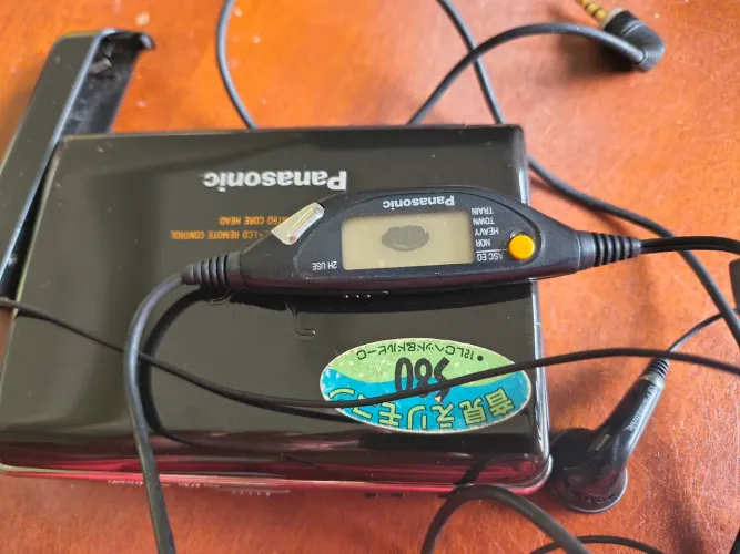 Panasonic RQ-S80 walkman vintage (Raro - Com acessórios originais)