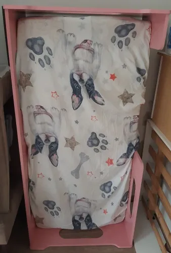 Cama.infantil+Colchão.Menina