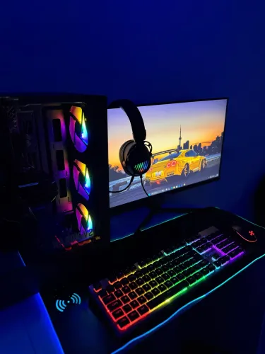 PC GAMER COMPLETO RTX3060 12GB RYZEN 5 5500 + MONITOR 180Hz