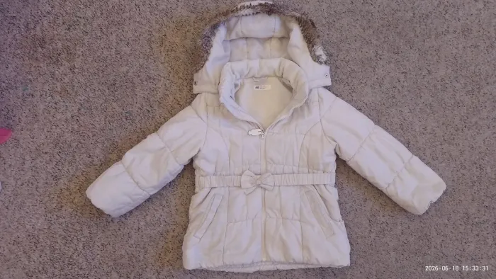 Casaco Infantil H&M Puffer Importado - Tam 4/5 Anos (Super Quentinho)