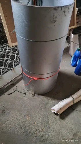 13 metros de Chapa Galvalume + tesoura de corte