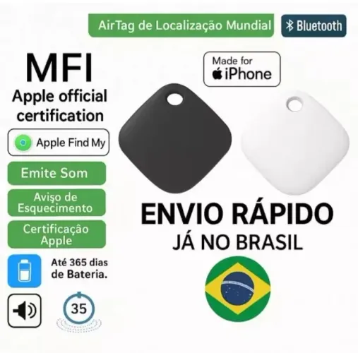 Smart Tag MFi GPS Localizador Inteligente