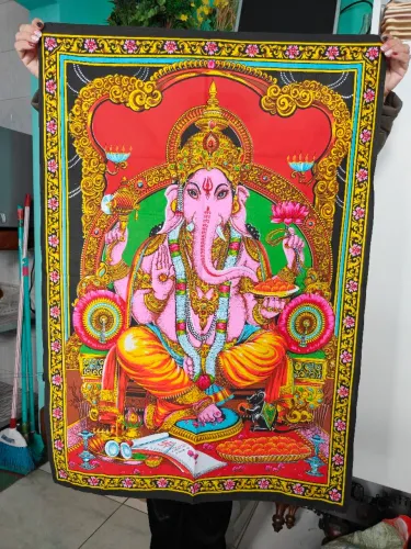 Tecido Decorativo Ganesha