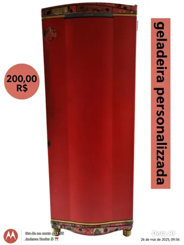 Geladeira personalizada