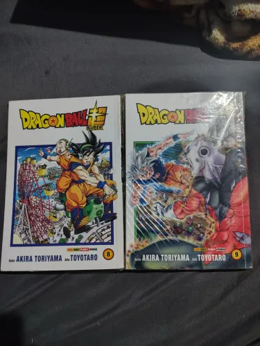 Mangás Dragon Ball Super Vol 8 e 9