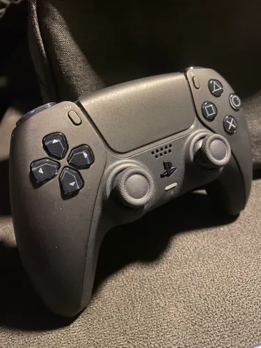 Controle ps5 mais base de carregamento
