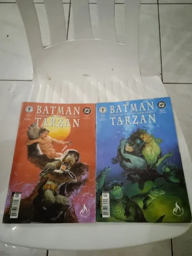 Batman Tarzan garras da mulher gato