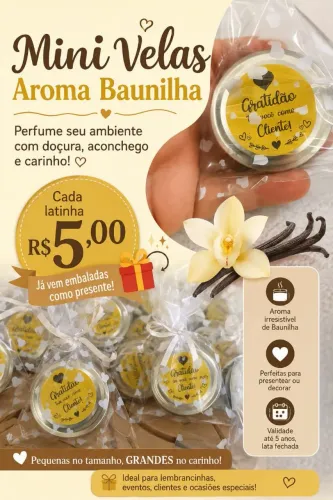 Mini Velas Perfumas 