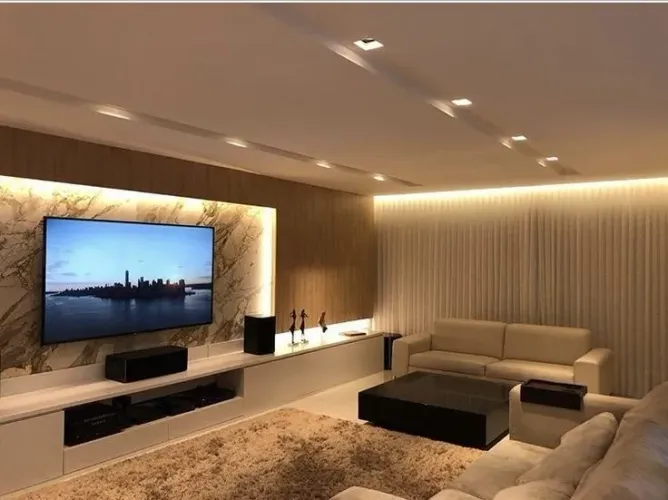 Forro de gesso cartonado drywall