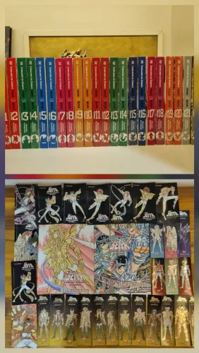 Mangá Kazenban Cavaleiros do Zodíaco + Brindes