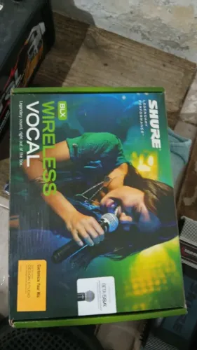 Microfone shure BLX beta 58 A