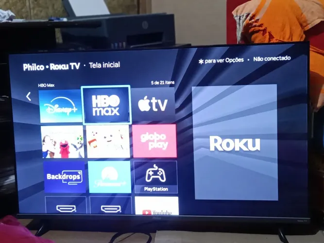 TV PHILCO 43 POLEGADAS ROKU