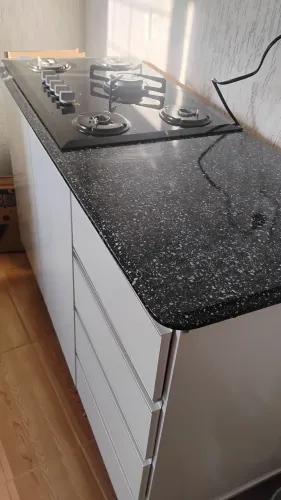 Balcão de cozinha cooktop
