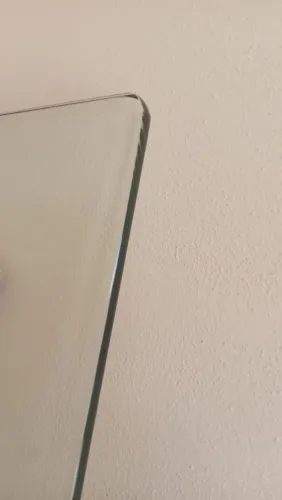 Tampo de Vidro Temperado 1,80mx90 x 0,90m para Mesa 6 Lugares