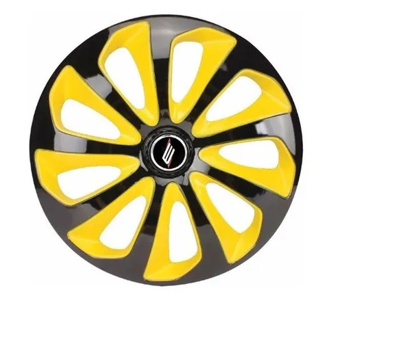 Jogo de Calota Esportiva Elite aro amarelo