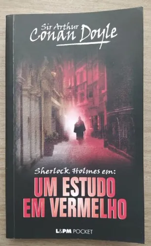 Livro Um estudo em vermelho - Arthur Conan Doyle