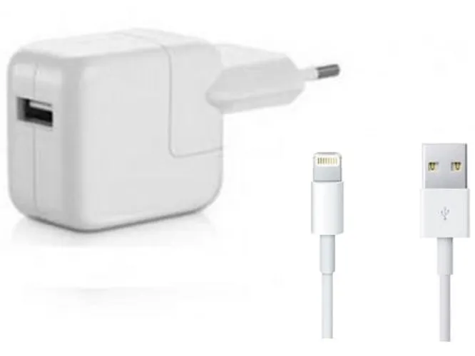 Carregador iPhone Ipad 12w Com Cabo 1m