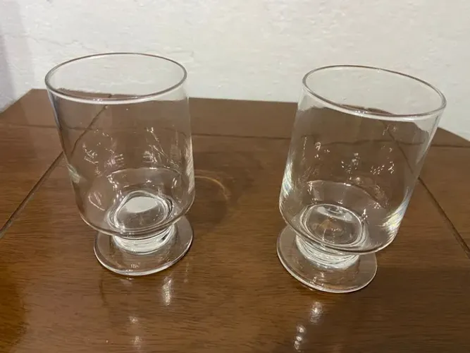 lindas taças - kit com 2 peças