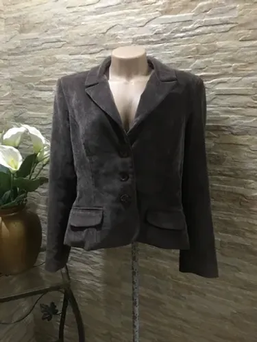 Blazer Feminino em Veludo Simulassão