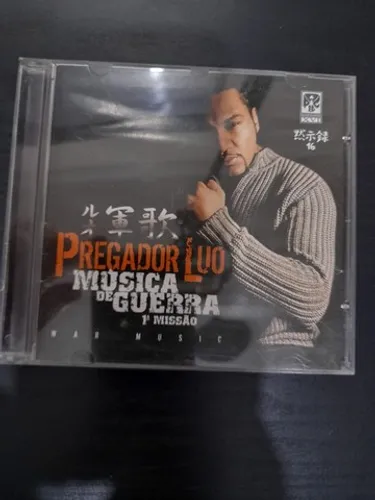 Cd - Pregador Luo - Música de Guerra - Rap Gospel (original-usado)