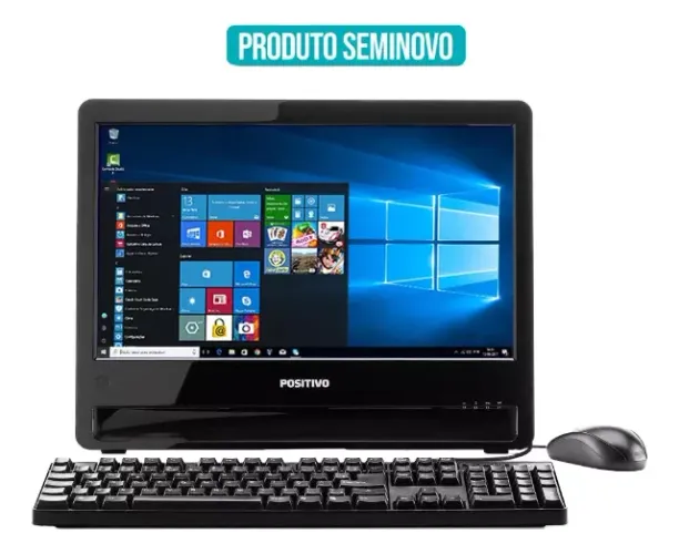 All In One Positivo Master U950 Intel core I5- 3210 8gb 240gb 19" semi novo