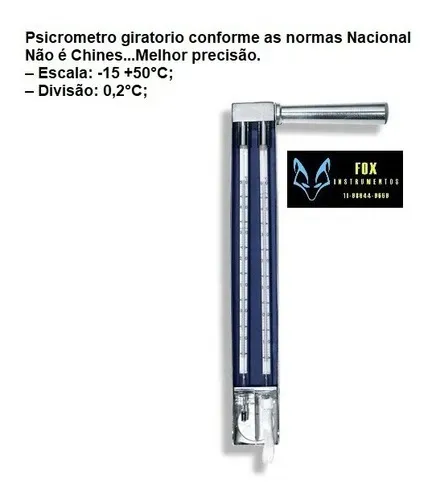 Psicrometro giratorio.