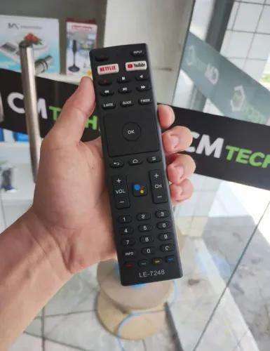 Controle JVC smart Android tv (Fazemos entregas)