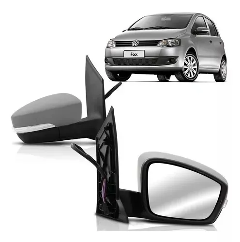 Par Retrovisor elétrico com pisca Fox 2010, 11, 12,13, 14, 15, 16, 17, 18, 19, 20, 21  