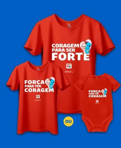 Kit Camisa Turma da Mônica M