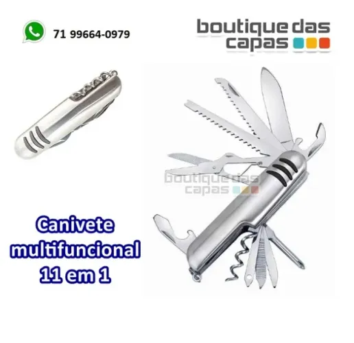 Canivete multifuncional 11 em 1 Luatek SLK-D27