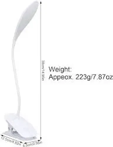Luminária led De Mesa Com Garra Pra Manicure Leitura Mesa Pc - NTD-007