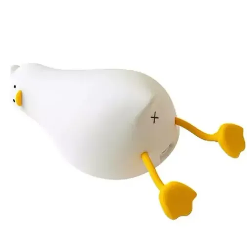 Lâmpada De Silicone Com Controle De Toque Luz Noturna Fofa