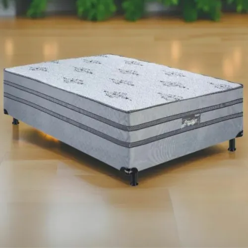 Cama Box Casal Molas ensacadas D33 60 cm altura Promoção