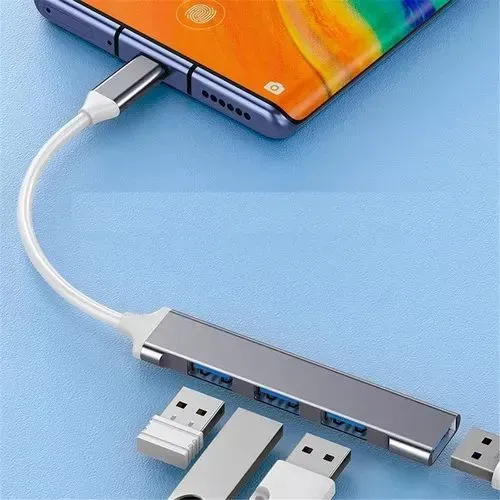 Hub USB C adaptador extensor 