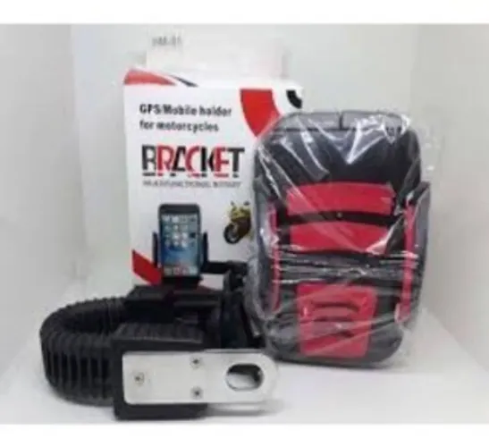 Suporte articulado de celular para moto bike