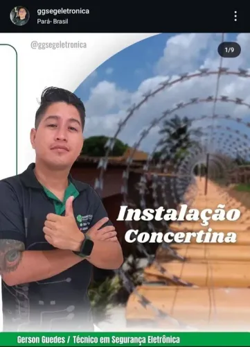 CERCA ELÉTRICA - CONCERTINA- FECHADURA ELETRÔNICA  E MUITO MAIS  (LEIA A DESCRIÇÃO)